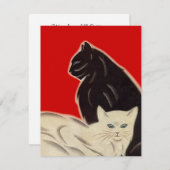 Des chats de style Art déco ~Toute invitation à un (Devant / Derrière)