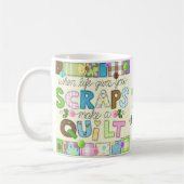 "Des chutes tasse personnalisée à édredon" (Gauche)