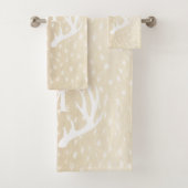 Des colporteurs de cerfs blancs rustiques pointent (En situation)