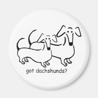des dachshunds ? Magnet