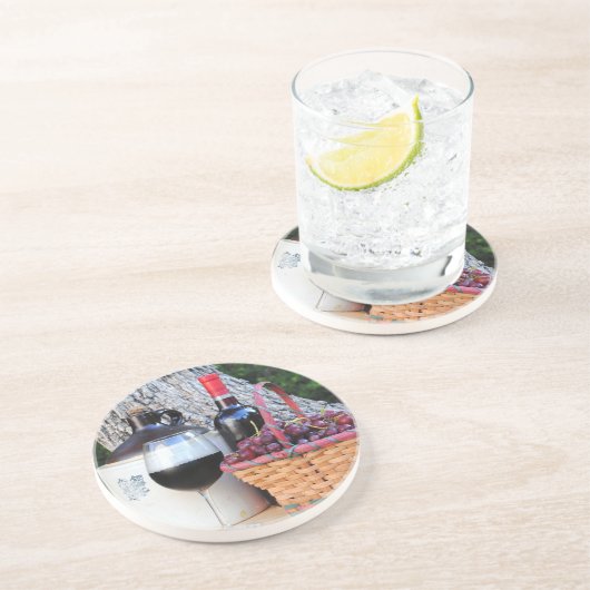 Des dessous de verre de vin (Côté)