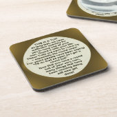 Des dessous de verre ronds de liège de ~ de Tuit (Côté gauche)