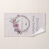 Des Dit Cheeky Serviettes À Main (Serviette à main)