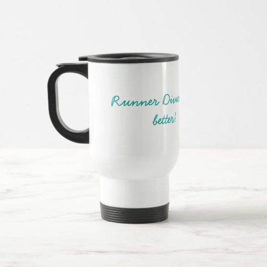 Des divas de coureur il améliorent ! Tasse de café (Gauche)