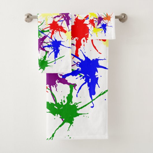 Des éclaboussures colorées (En situation)