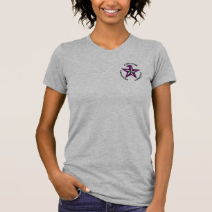 Des femmes gris TShirt avec le logo Capstone