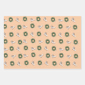 des fleurs et un jeu de papier d'emballage ami (Devant 2)