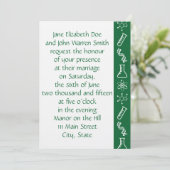 Des forces attractives dans le Faire-part de maria (Debout devant)