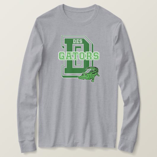 DES Gator Gear Long-hoes Shirt (Design voorkant)