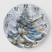 Des horloges élégantes décorent l'arbre (Recto)