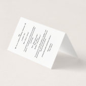 Des invitations d'anniversaire de qualité ! Carte (Back)