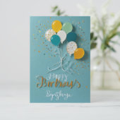 Des invitations d'anniversaire de qualité ! Cartes (Debout devant)