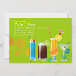 Des invitations de cocktail, VOUS SÉLECTIONNEZ la