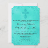 Des invitations de mariage inter-religieux précise (Devant)