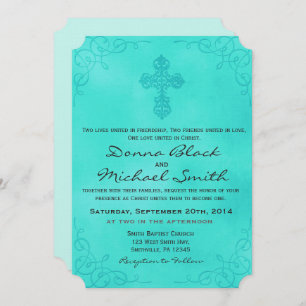 Des invitations de mariage inter-religieux précise