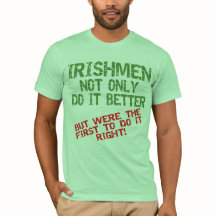 Des Irlandais il améliorent le T-shirt