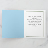 Des lapins sur une belle carte de maman d'annivers (Intérieur)