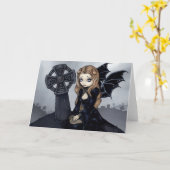 Dès le début" carte de voeux "condamnée (Fleur jaune)