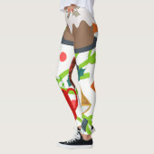 Des leggings de Noël amusants ! (Gauche)