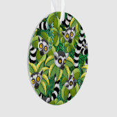 Des lémuriens de Madagascar dans la jungle exotiqu (devant)