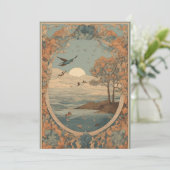 "Des modèles de cartes de voeux frais et fabuleux  (Debout devant)