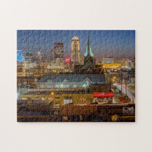 Des Moines, Iowa Legpuzzel (Horizontaal)