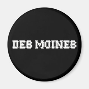Des Moines Iowa Magneet