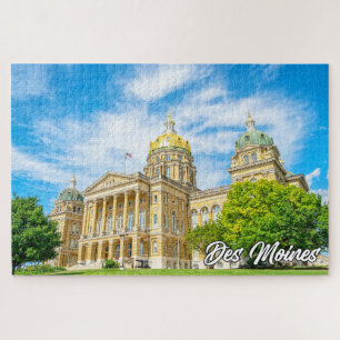 Des Moines, Iowa, Verenigde Staten Legpuzzel