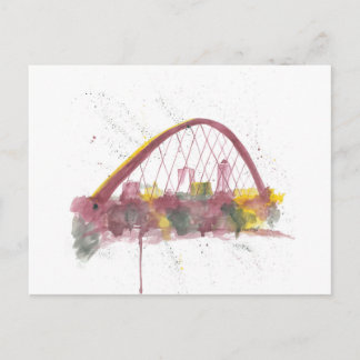 Des Moines Skyline Briefkaart