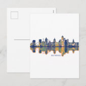 Des Moines Skyline Feestdagenkaart (Voorkant / Achterkant)