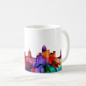 Des Moines Skyline Koffiemok (Voorkant rechts)