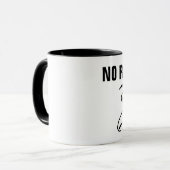 DES MUGS DE CAFÉ AMUSANTS POUR LUI, PAS DE RÉPONSE (Devant gauche)