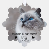 des ornements commémoratifs pour toujours dans nos (Verso)