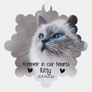 des ornements commémoratifs pour toujours dans nos