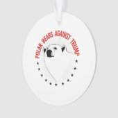 Des ours polaires contre Trump (devant)