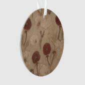 des pavots symbolisant le déclin de la civilisatio (devant)