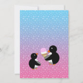 Des pingouins à la crème glacée sur invitation des (Dos)
