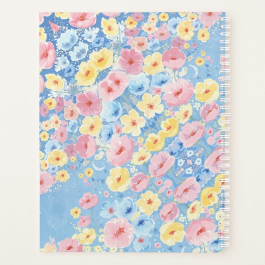 Des Planificateurs Floraux Élégants Pour Elle (Dos)