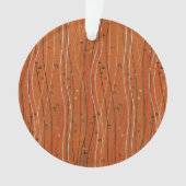 Des rayures rouges ondulées : Art Abstrait japonai (devant)