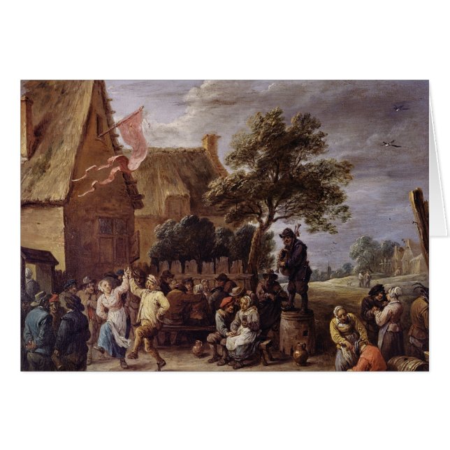 Des réjoissances de village (Devant horizontal)