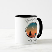 Des Rêves Sont Faits Pendant Le Camping Café Mug (Devant droit)