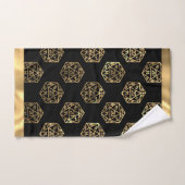 Dés RPG | Gamer PnP Rétro Tabletop Imaginaire Or (Serviette à main)