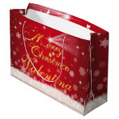 des sacs personnalisables pour Noël (Dos Angle)