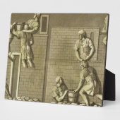 Des soldats romains construisent un fort, plaque 2 (Côté)