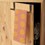 Des soleils étincelants Cute et Motif de charme<br><div class="desc">Décorez votre cuisine avec cette serviette d'art solaire cool. Faites un grand cadeau de ménage,  d'anniversaire ou de mariage! Vous pouvez le customiser et ajouter du texte. Consultez ma boutique pour plus de couleurs et de motifs !</div>