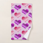 Des tas de coeurs (Serviette à main)