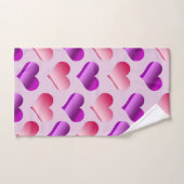 Des tas de coeurs (Serviette à main)