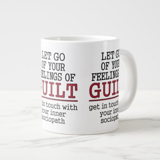 Des tasses amusantes d'auto-connaissance (Devant droit)
