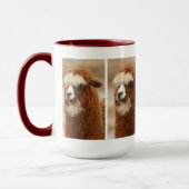 Des tasses d'alpaga - choisissez le style et la (Gauche)