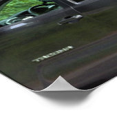 Des vautours sur une affiche de camion (Coin)